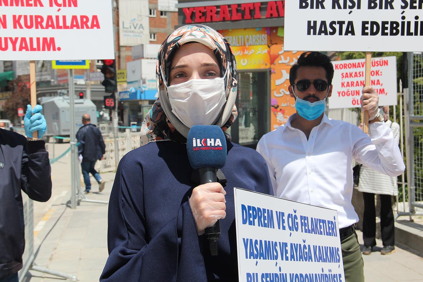 Van’da Coronavirus’e karşı mücadele yürüyüşü düzenlendi Van’da Coronavirus’e karşı mücadele yürüyüşü düzenlendi